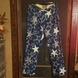 Loudmouth Men’s Dallas Cowboy Blue Starry Pants